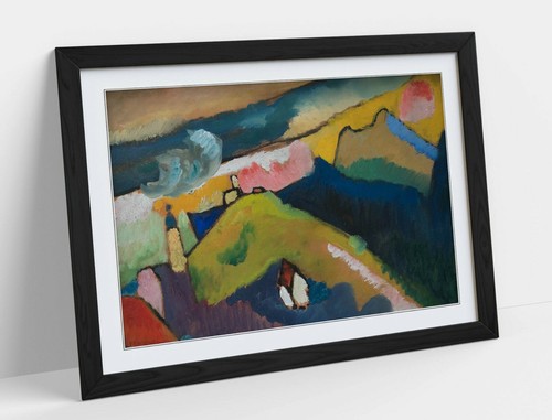 Kandinsky mountain landscape - mountain,
