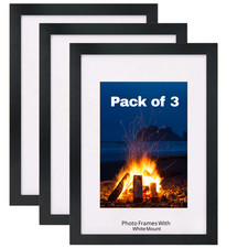 Pack Of 3 Black Photo Picture