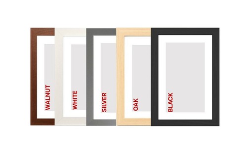 Picture frames white photo - white,