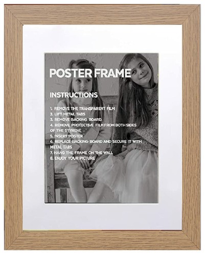 Oak frame with white - a2,